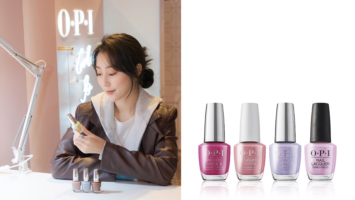 O.P.I經典指甲油/如膠似漆系列/植萃光感系列。