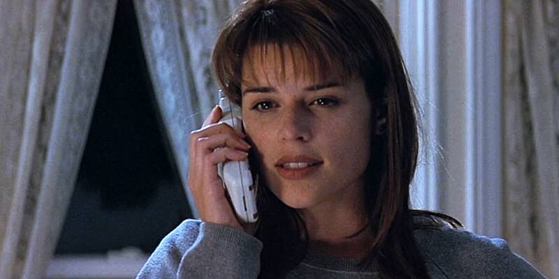 1996年《驚聲尖叫》裡的席妮，整個系列中的核心人物。Dimension Films/Facebook @ScreamMovies