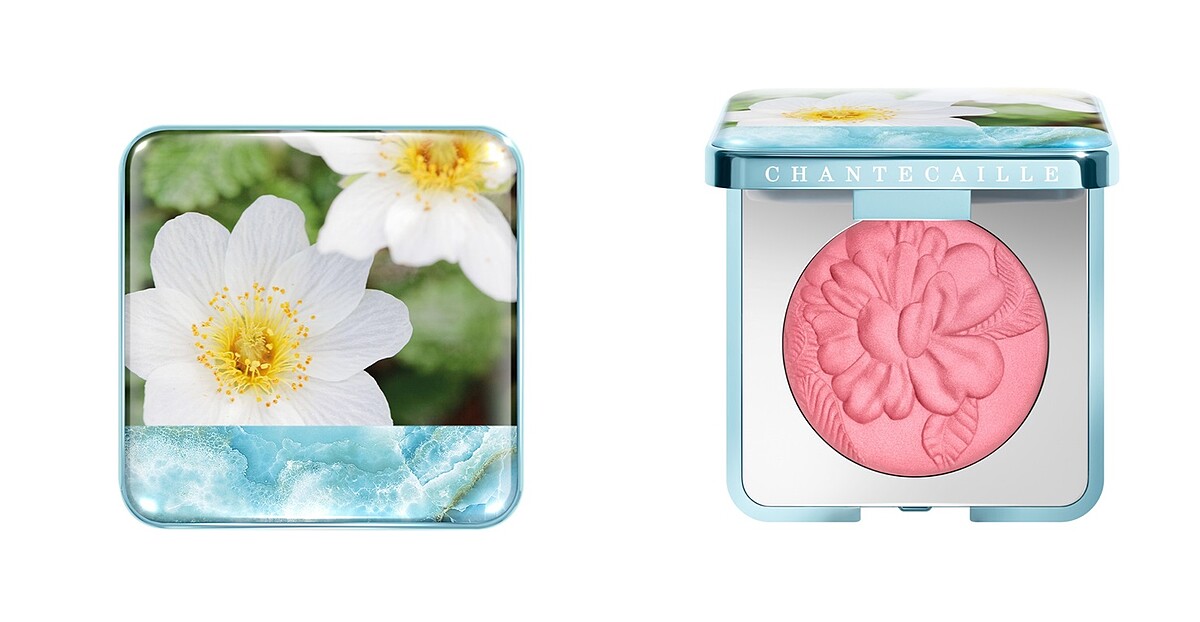 香緹卡25週年繁花似錦頰彩盤 #蘋果花-柔和清新粉。