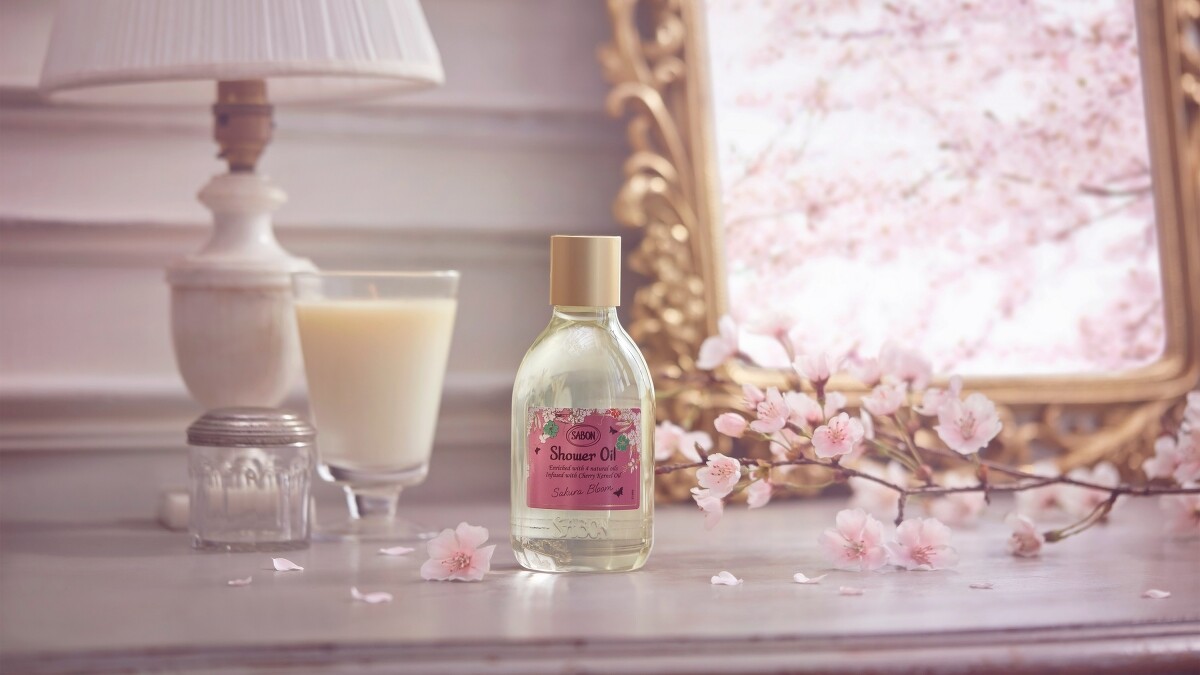 SABON花霞之境沐浴油300ml(PET瓶)，NT1,080