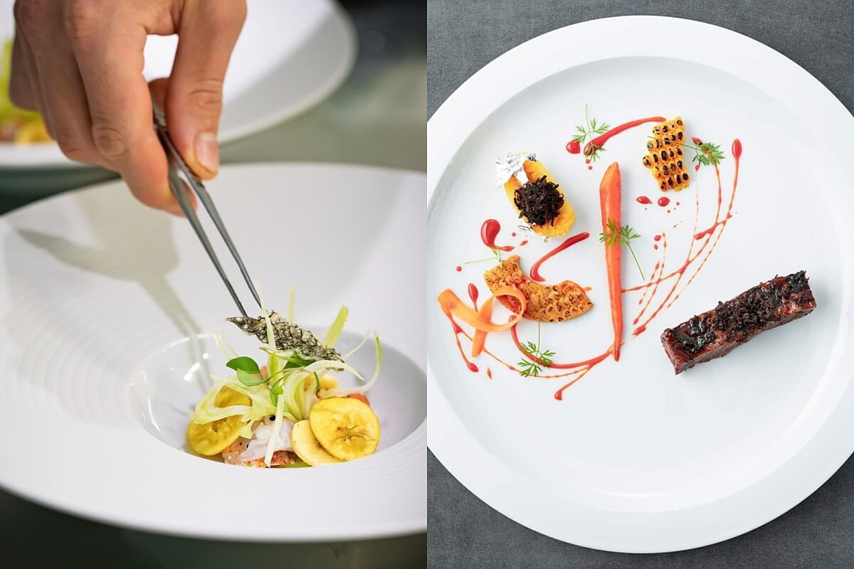 合宜的器皿能完整傳達主廚的想法。