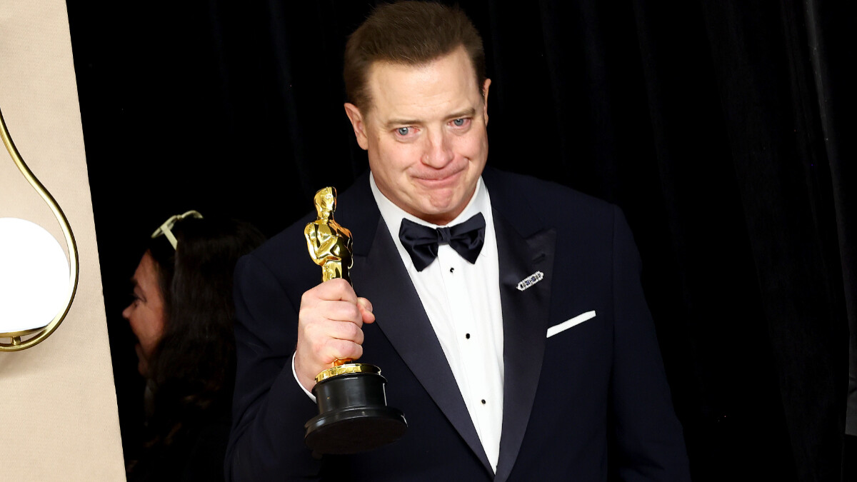 「像在多重宇宙一樣！」布蘭登費雪奇蹟式回歸，奧斯卡最佳男主角完整得獎感言