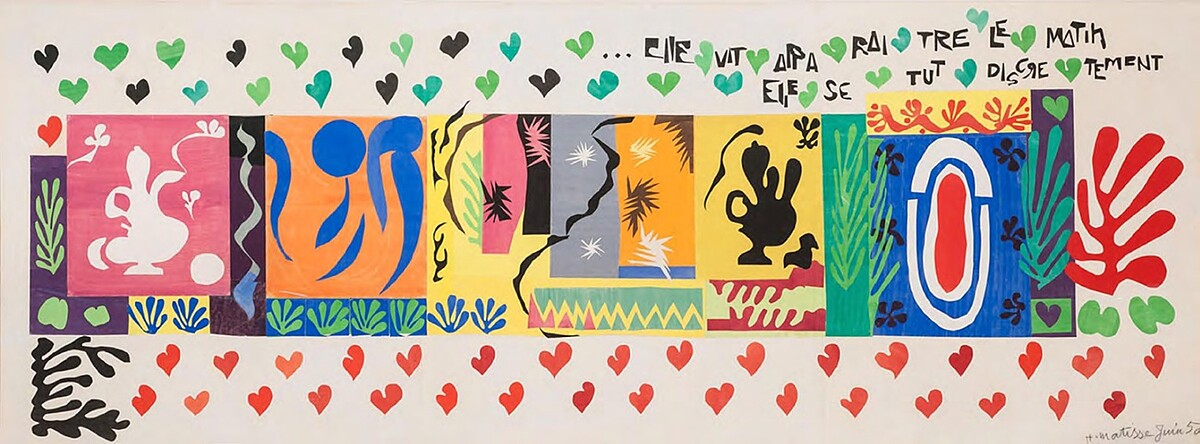 馬諦斯作品_LES MILLE ET UNE NUITS〈一千零一夜〉, 1950, Carnegie Museum of Art, Pittsburgh (USA)館藏, &copy; Succession H. Matisse