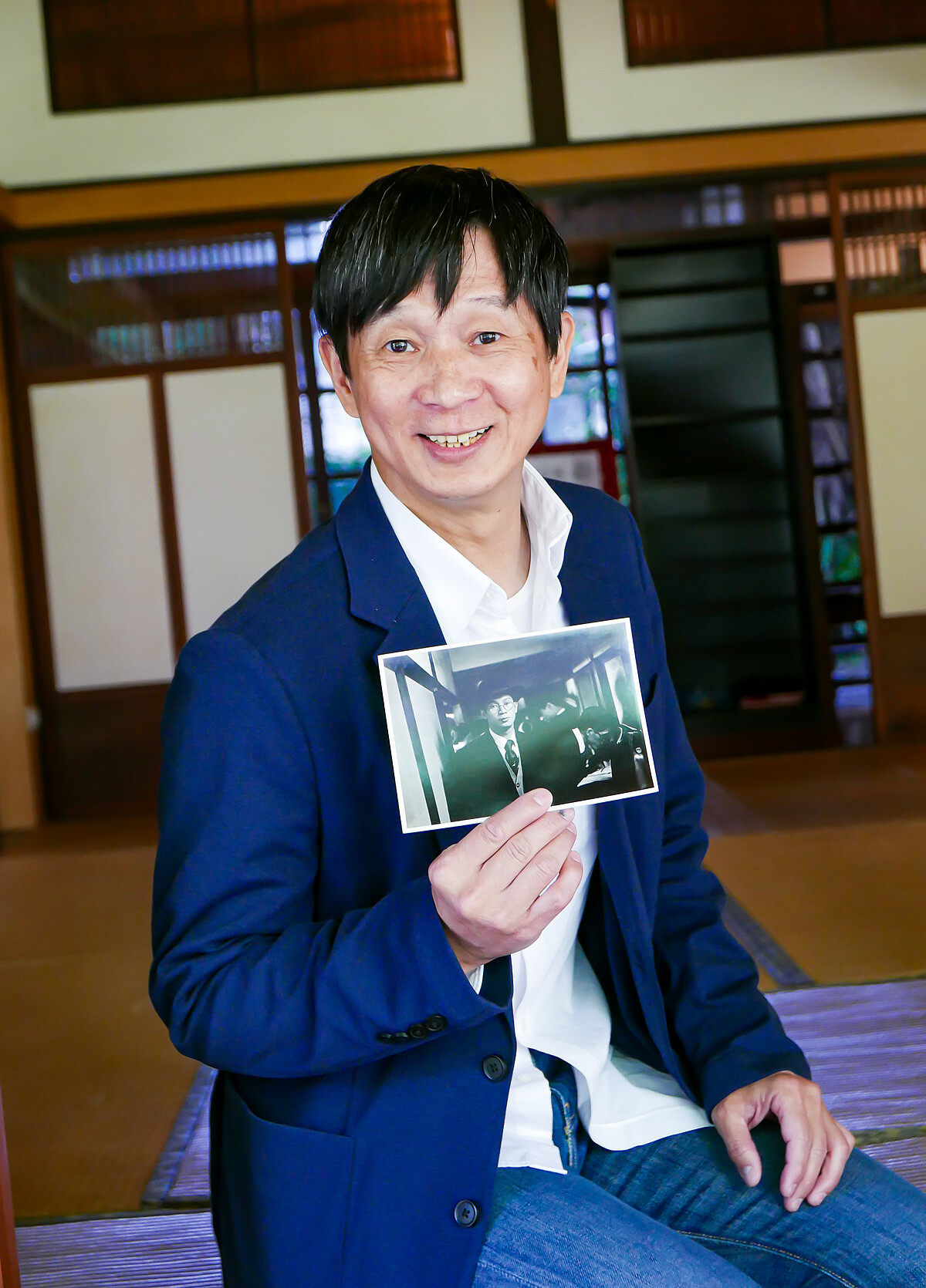 吳義芳的氣質和片中飾演的有為青年『寬榮』相仿吧，侯導就決定用他了