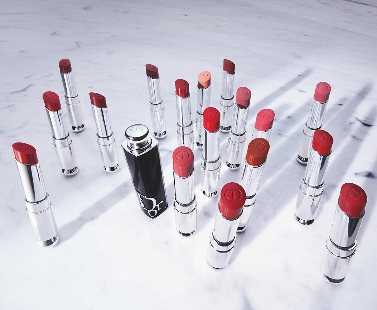 DIOR迪奧癮誘唇膏情境圖。