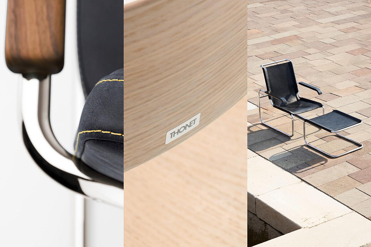 Thonet 在台灣由楠弘集團引進。