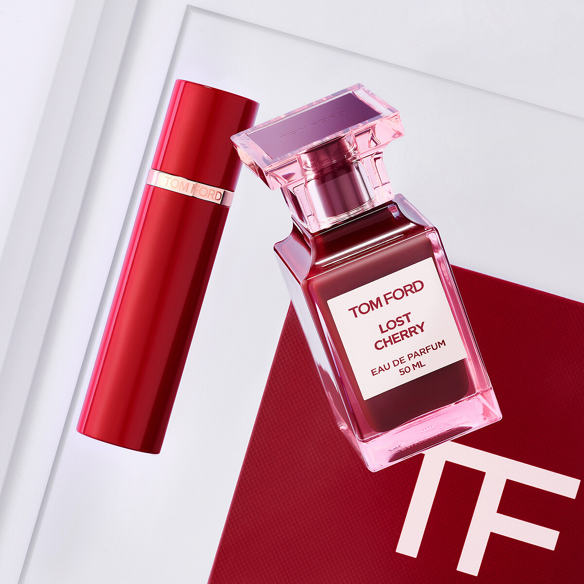 【限量】Tom Ford私人調香 私人調香 LOST CHERRY限定禮盒，50ml+10ml ，NT13,500