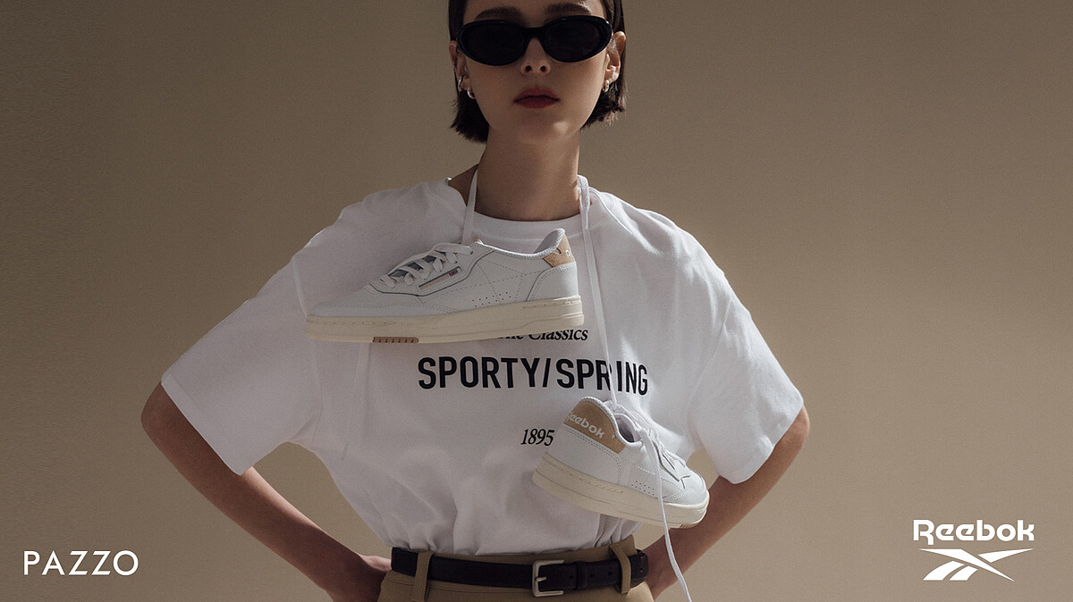 Pazzo X Reebok Court Peak球鞋，NT 2,680