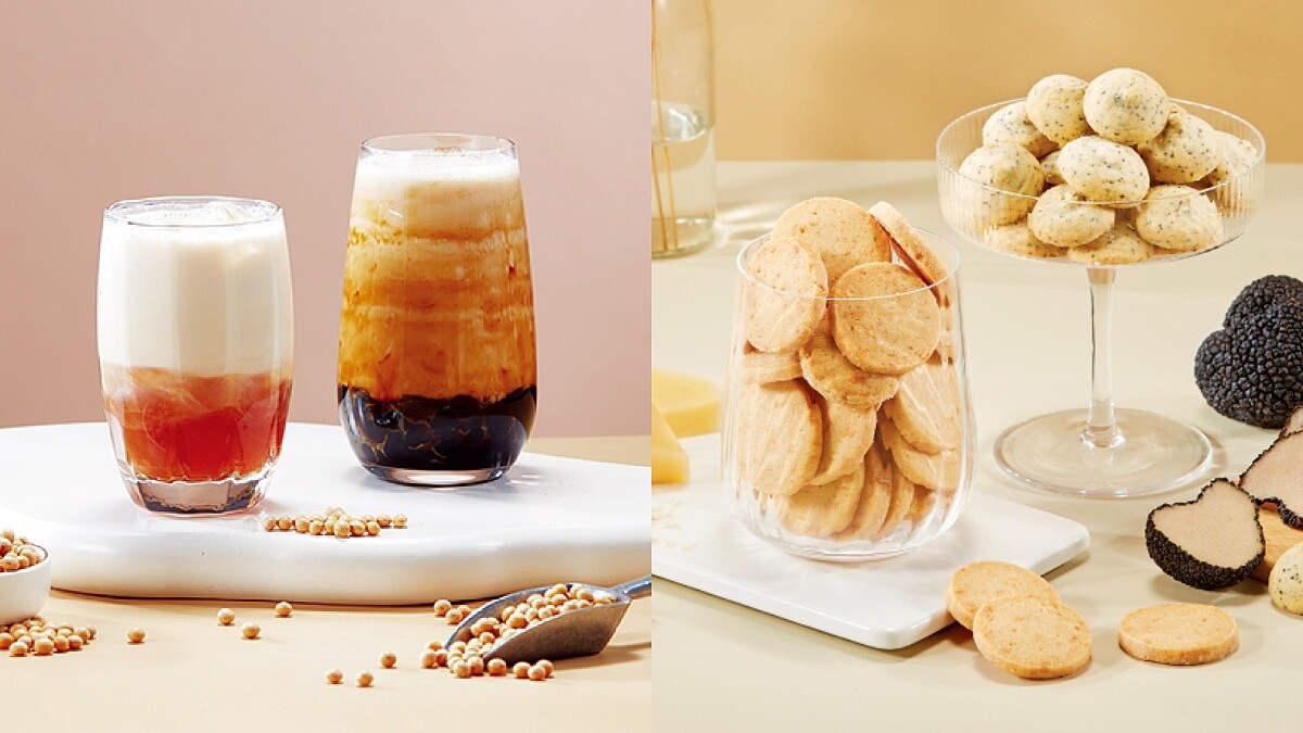 85度C「豆奶系列飲品」新登場！鮮奶品項可換無糖豆漿，加碼推手工餅乾