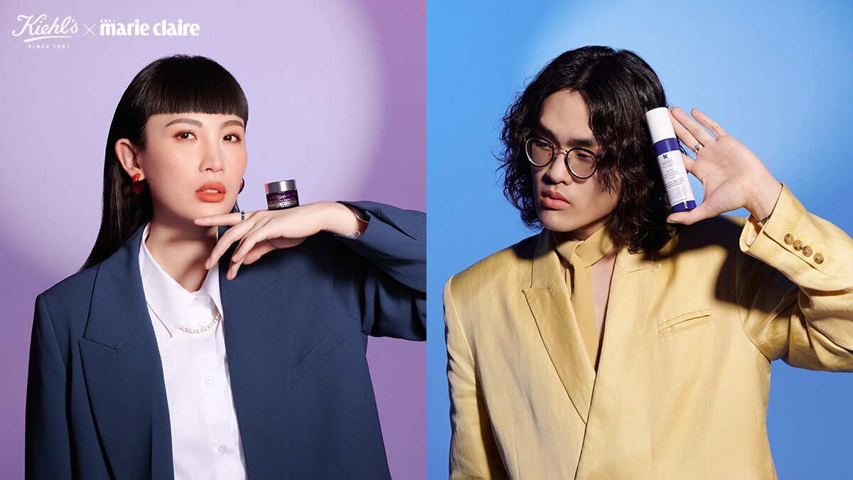 KIEHL’S契爾氏出手就是不囉嗦的狂！用實力派輕脂眼霜、A醇精華收服金曲歌后娃娃魏如萱、新世代鬼才鶴 The Crane！一擦就亮、睡醒就嫩~膚質一直是永晝！