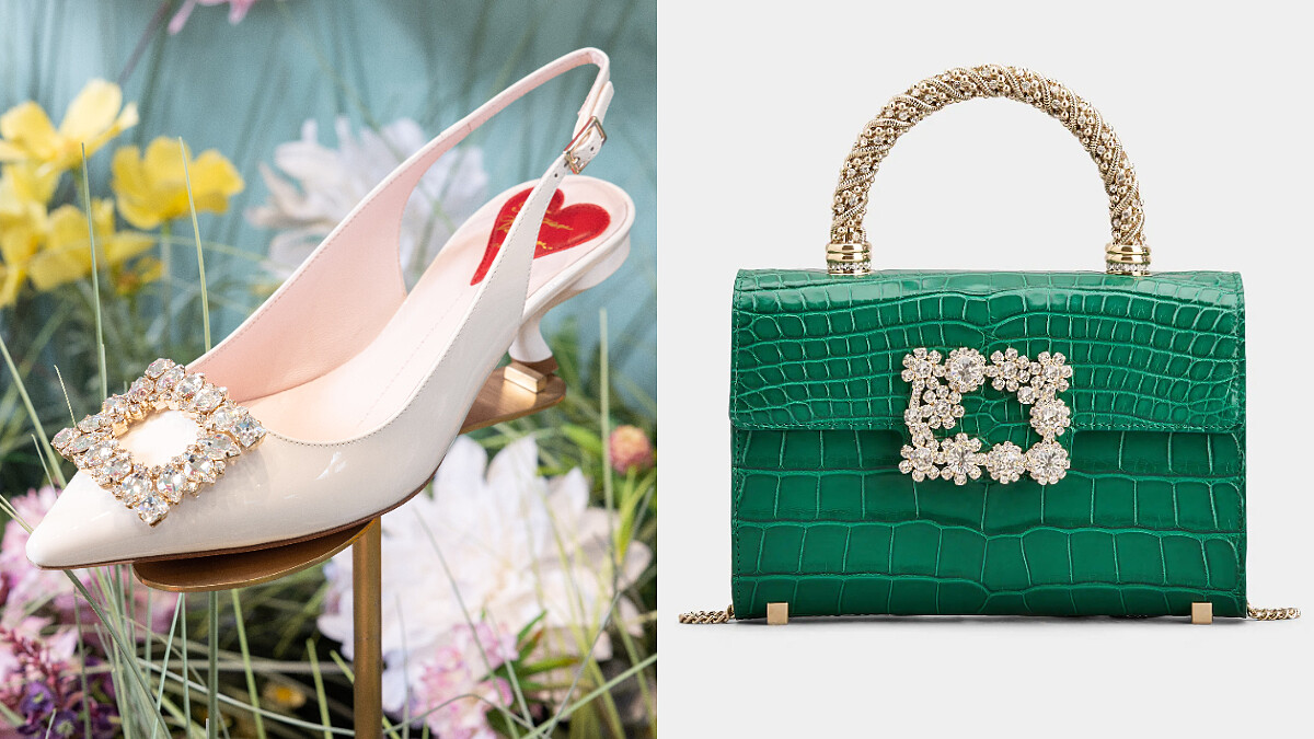 將巴黎絕美花牆搬到台北！法國鞋王 Roger Vivier「徜徉異想花園」期間限定展揭幕