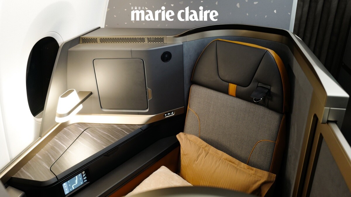 A350商務艙在隱密空間中營造出溫馨氛圍