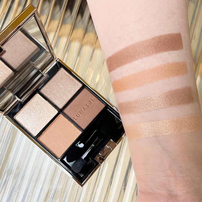 LUNASOL晶巧霓光眼彩盒(#18 Sepia Amber) ，NT2,250