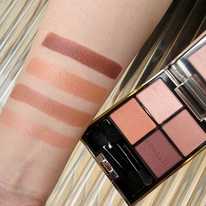 LUNASOL晶巧霓光眼彩盒(#19 Mahogany) ，NT2,250