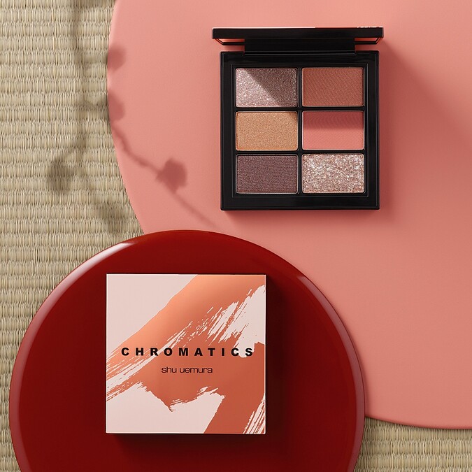 shu uemura植村秀時尚大師6色眼影盤(#清甜粉薑)，NT2,200