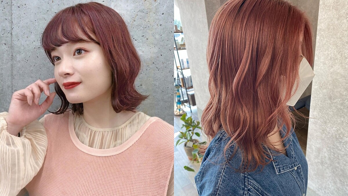 2023髮色推薦：日本正流行的春色染，溫柔粉嫩色系絕對是賞花必備！