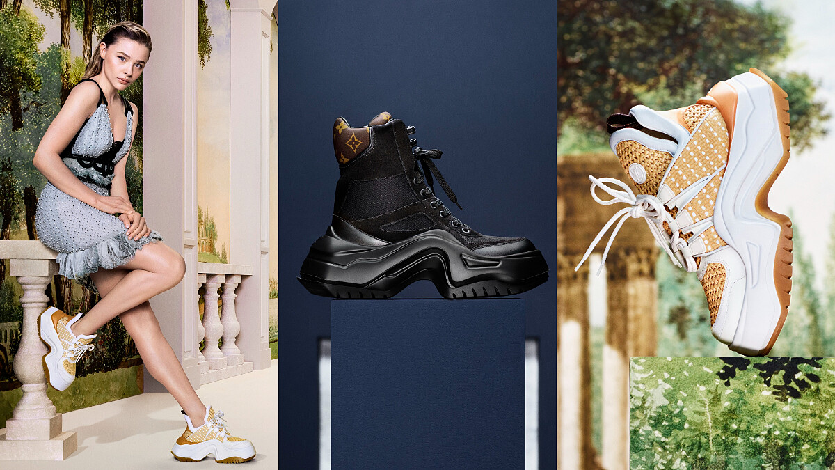 熱門球鞋再進化！LV Archlight 2.0登場，異材質拼接、Y2K風格…三大重點教你搭