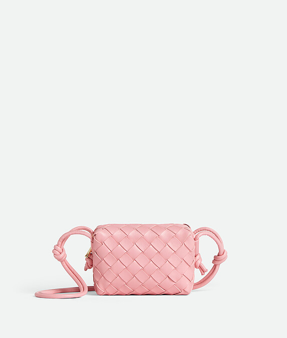 Candy Loop 編織肩背包, NT$ 43,500 (絲帶粉)