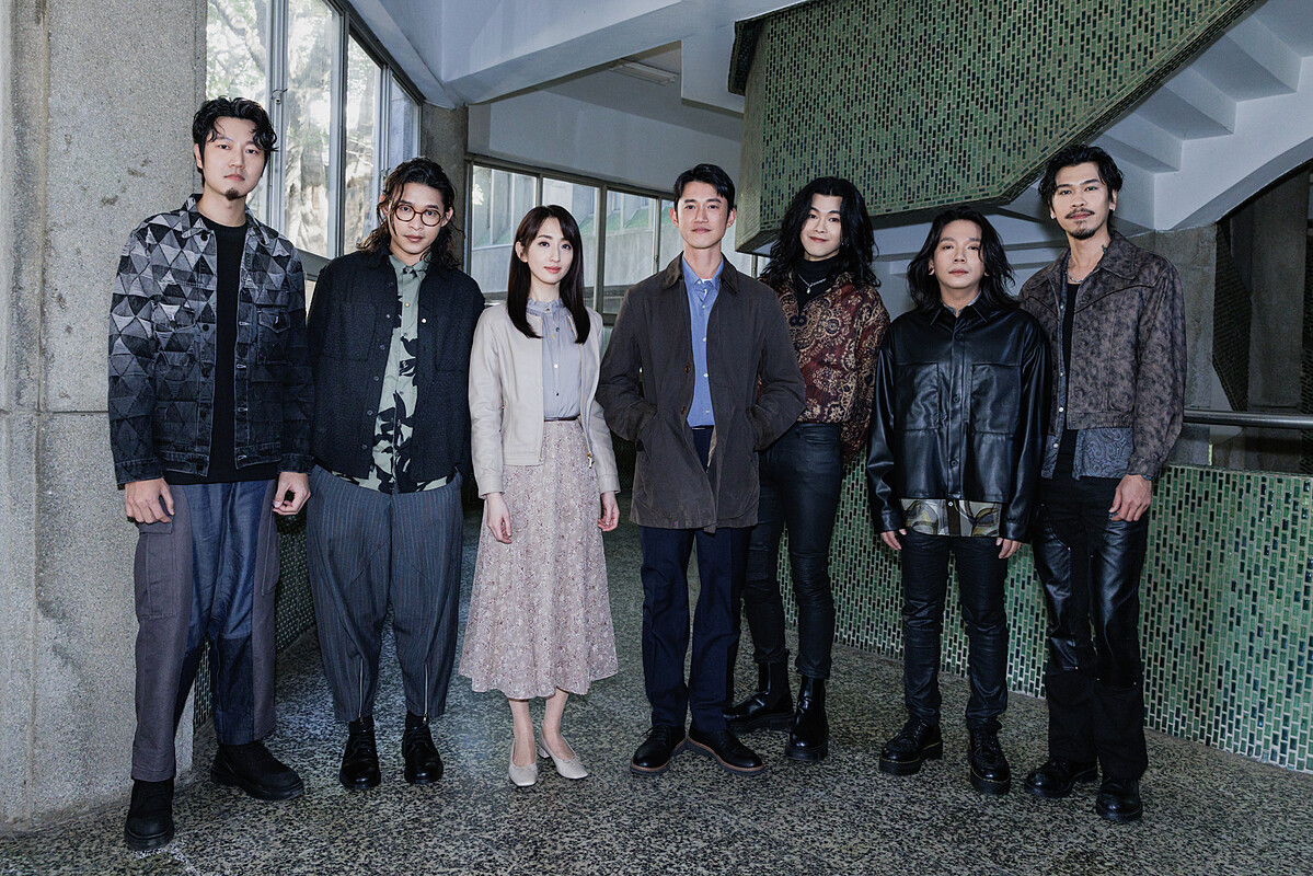 麋先生與吳慷仁、柯佳嬿在《模仿犯》主題曲〈一種說法〉MV合作