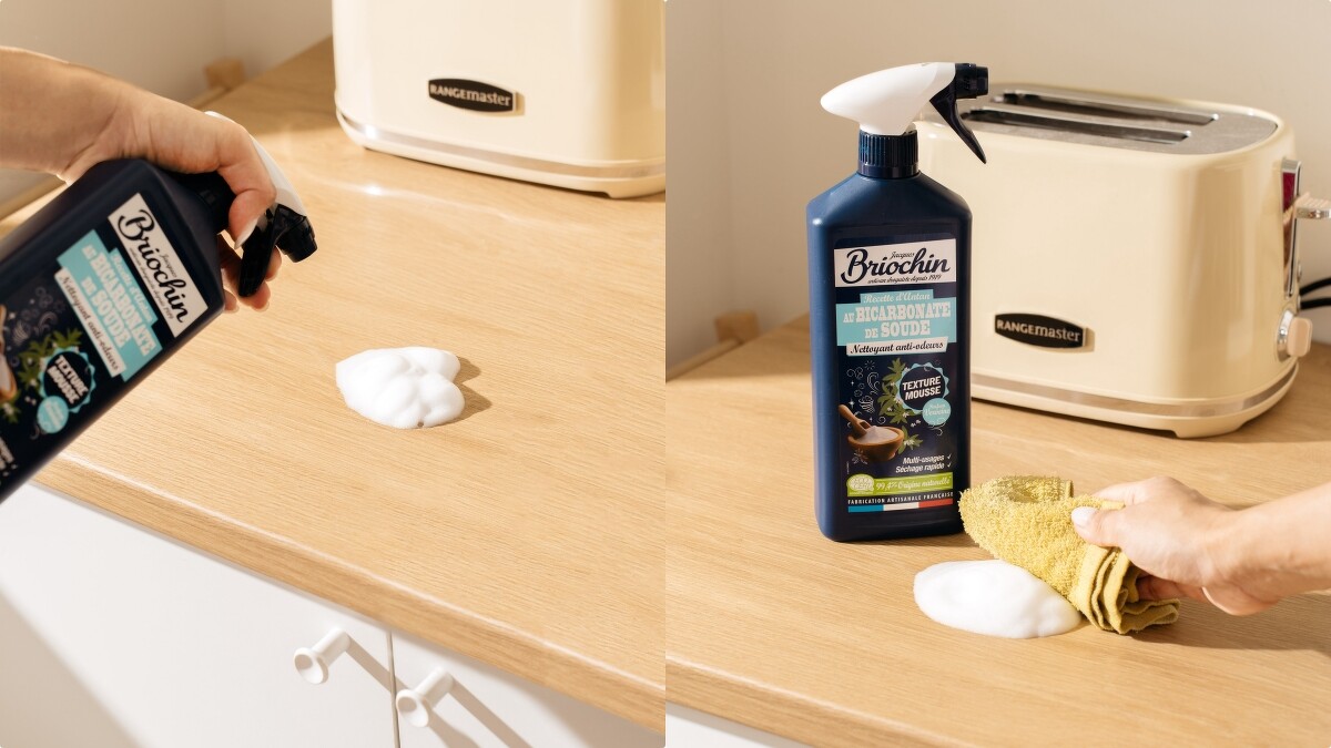 Jacques Briochin藍牌碧歐馨小蘇打萬用泡沫去味清潔劑750ml，NT350