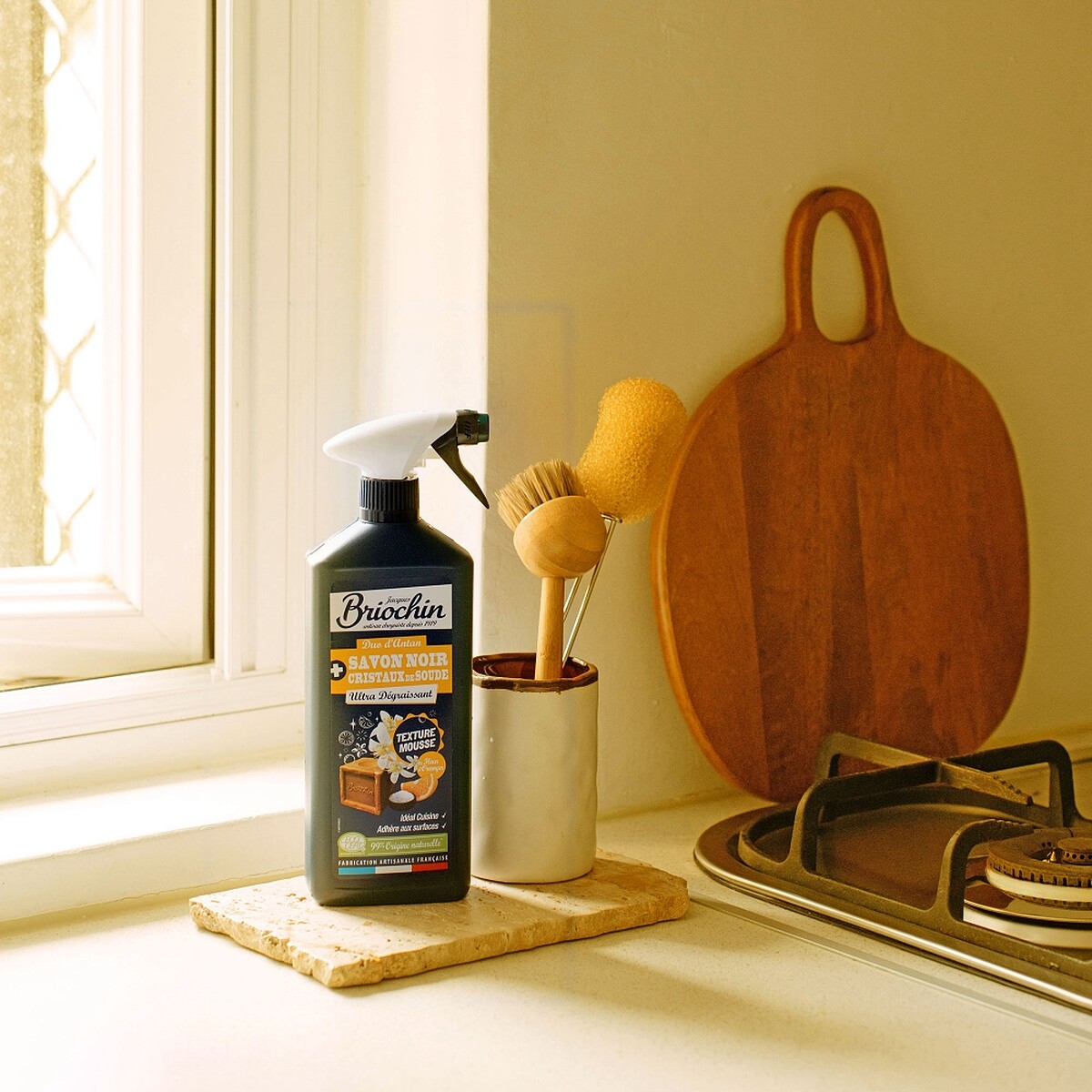 Jacques Briochin藍牌碧歐馨亞麻籽柑橘泡沫除油劑750ml，NT350