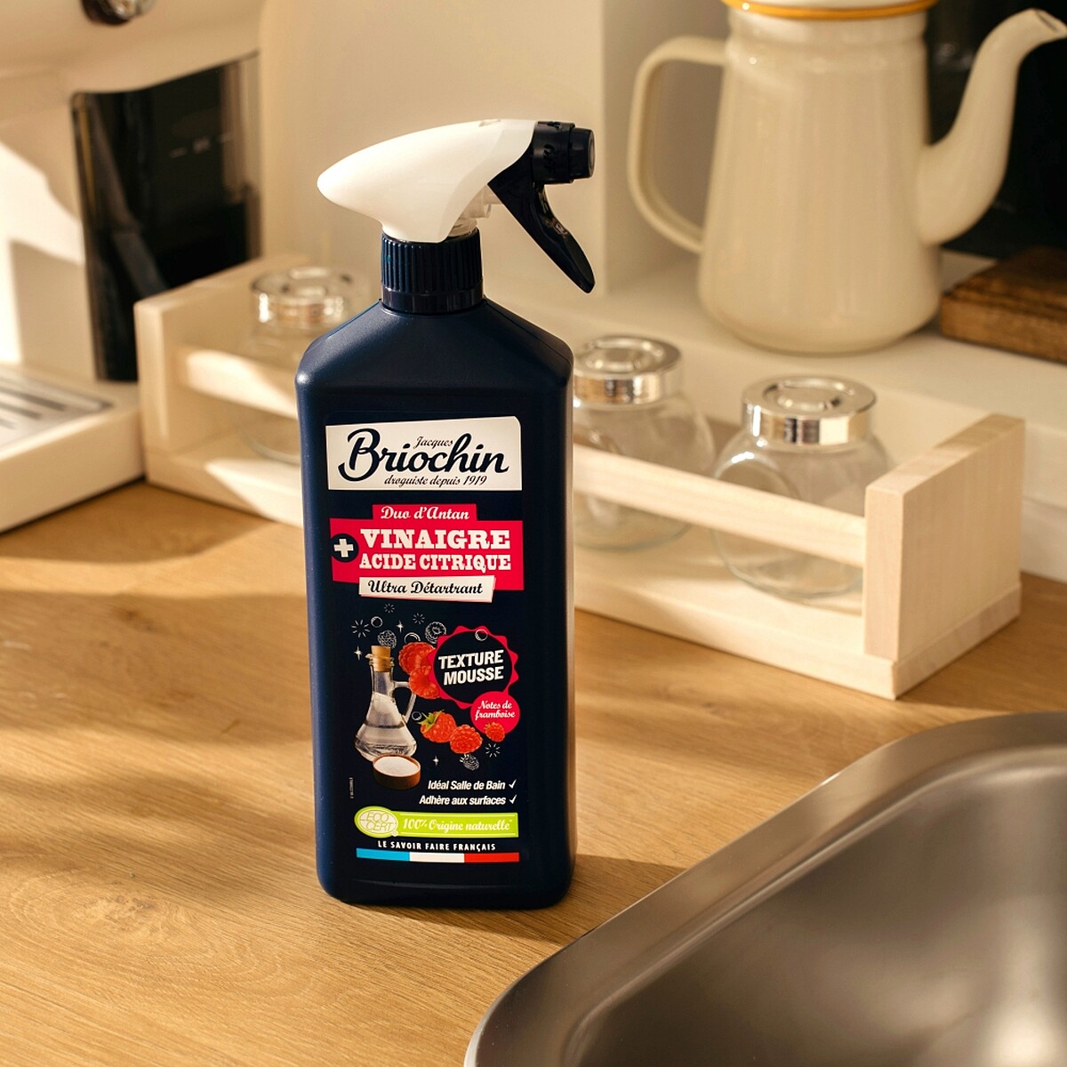 Jacques Briochin藍牌碧歐馨覆盆子泡沫除垢劑750ml，NT350