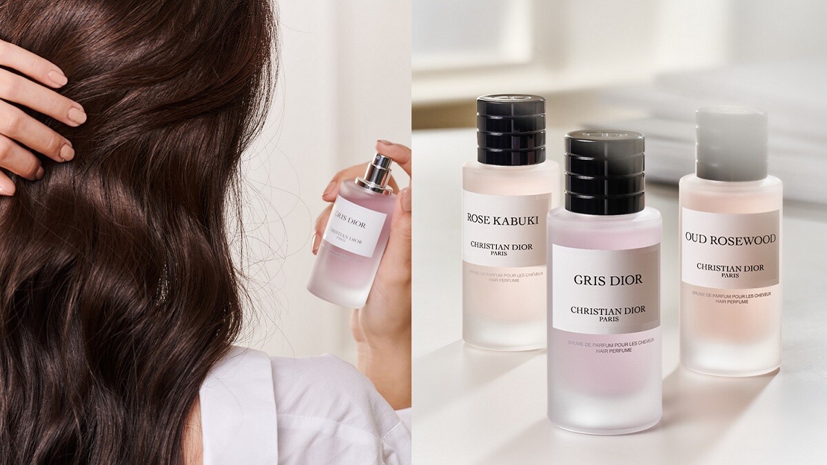 把自身魅力玩得高階又厲害！DIOR香氛世家首度推出「髮香噴霧」，髮香噴霧界的最高級，整個人無形中散發優雅浪漫香氣～