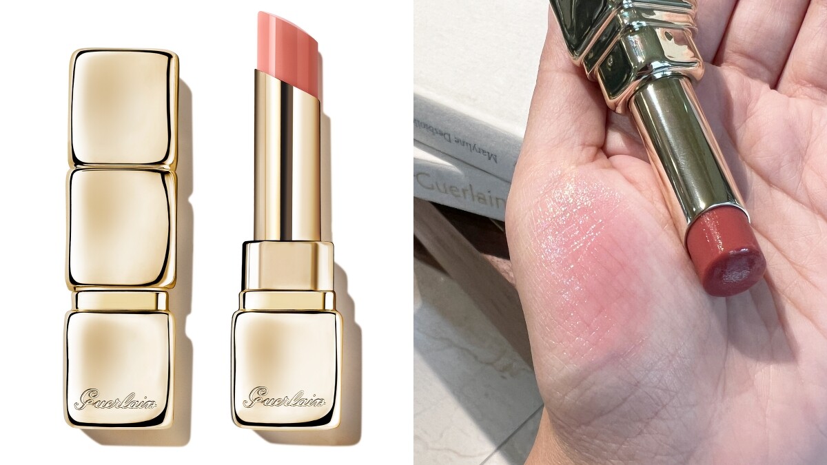 嬌蘭KISSKISS法式之吻波光蜜漾護唇膏(#129 BLOSSOM GLOW)，NT1,400