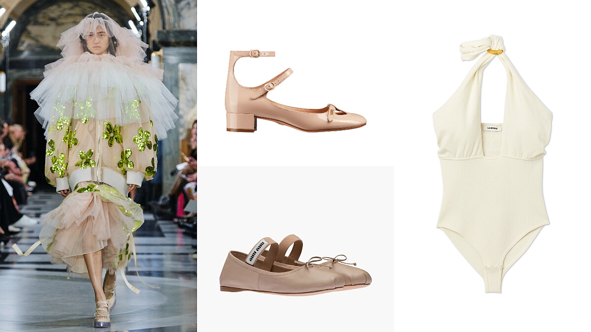 穿搭小學堂│Balletcore 芭蕾舞風造型解析，芭蕾舞鞋、設計上衣...今年重點風格必留意！