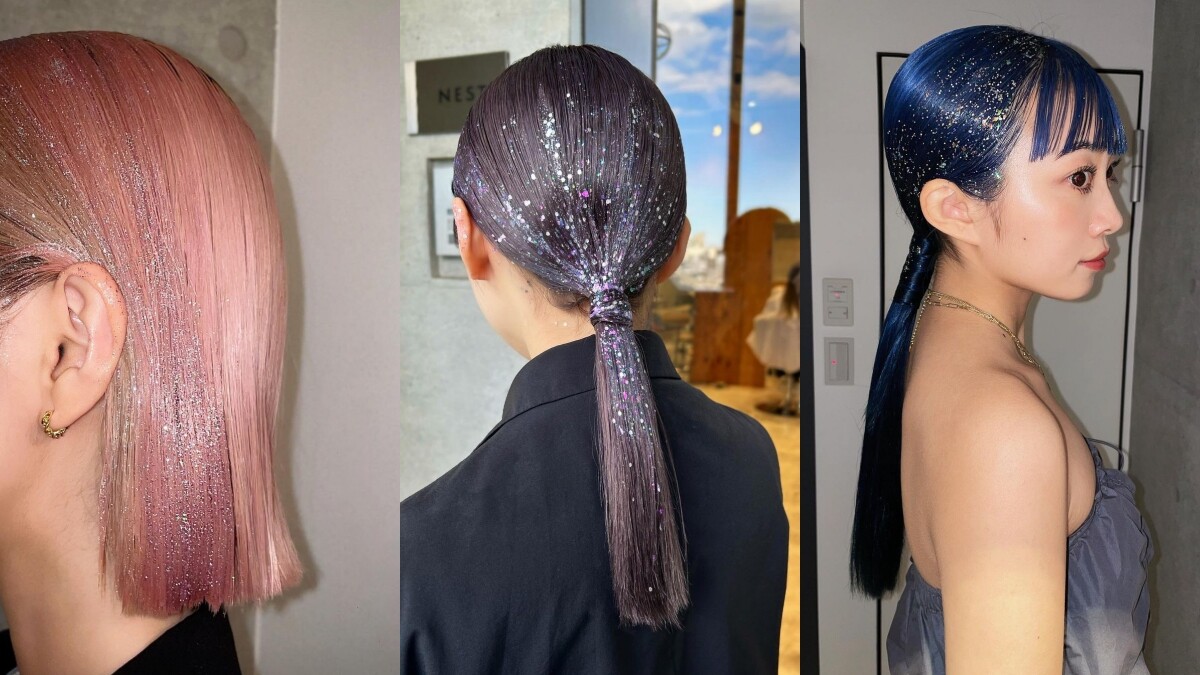 亮片染髮太特別！日系濕髮造型再進化，你就是最亮眼那一個！