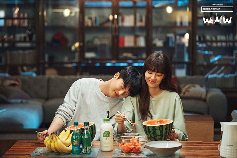 《請輸入檢索詞WWW》張基龍(左)、林秀晶(右)