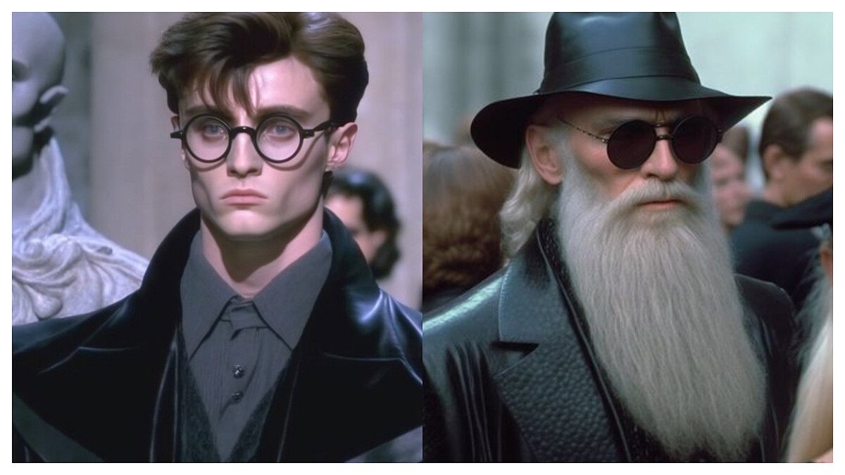 Balenciaga 大舉入侵霍格華茲，AI技術讓哈利波特、鄧不利多、榮恩、海格變型男！