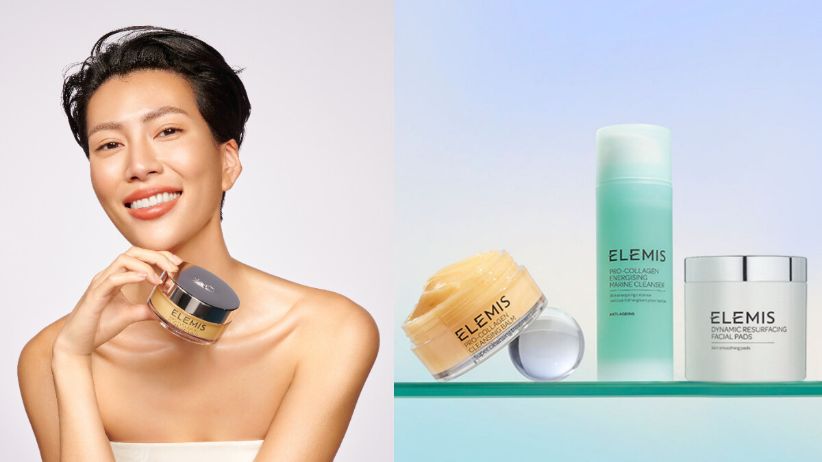 榮登人間最強洗卸冠軍！莫莉百變造型都靠「ELEMIS精油卸妝膏」還她淨亮發光肌！時裝週每天愛用，大喊：人人都需要收「ELEMIS洗卸三重奏」讓肌膚原地投胎！