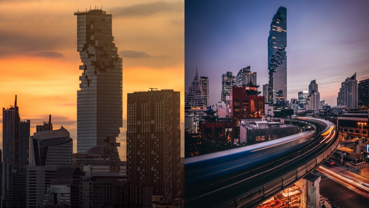 The Standard, Bangkok Mahanakhon是酒店亞洲旗艦店，佔據大京都大廈1~18樓