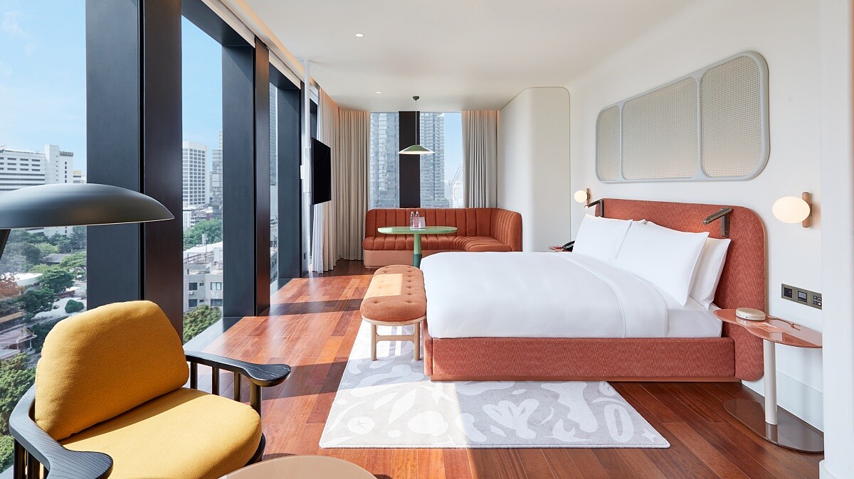 The Standard, Bangkok Mahanakhon「Corner King」房型