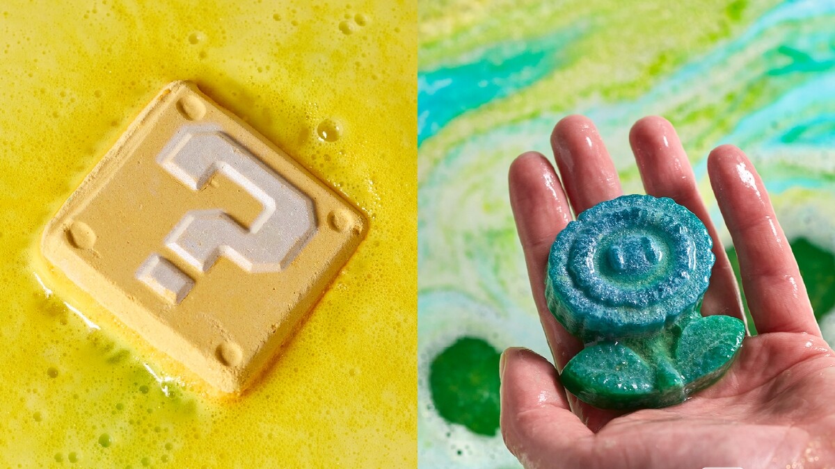 LUSH問號方塊汽泡彈連香氛皂，NT850