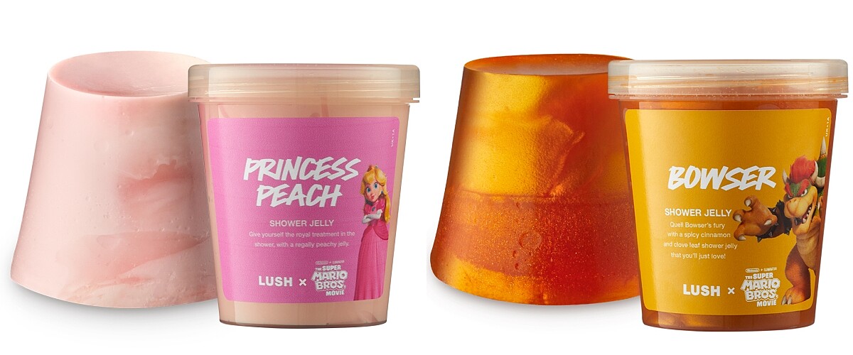 LUSH碧姬公主沐浴果凍、庫巴沐浴果凍100g，NT350、240g，NT700