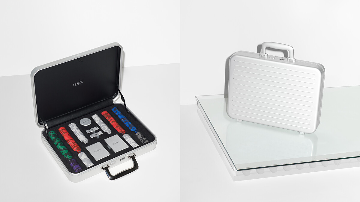 RIMOWA手提行李箱變身撲克牌桌遊組！經典鋁鎂合金外殼，全台這三處有賣