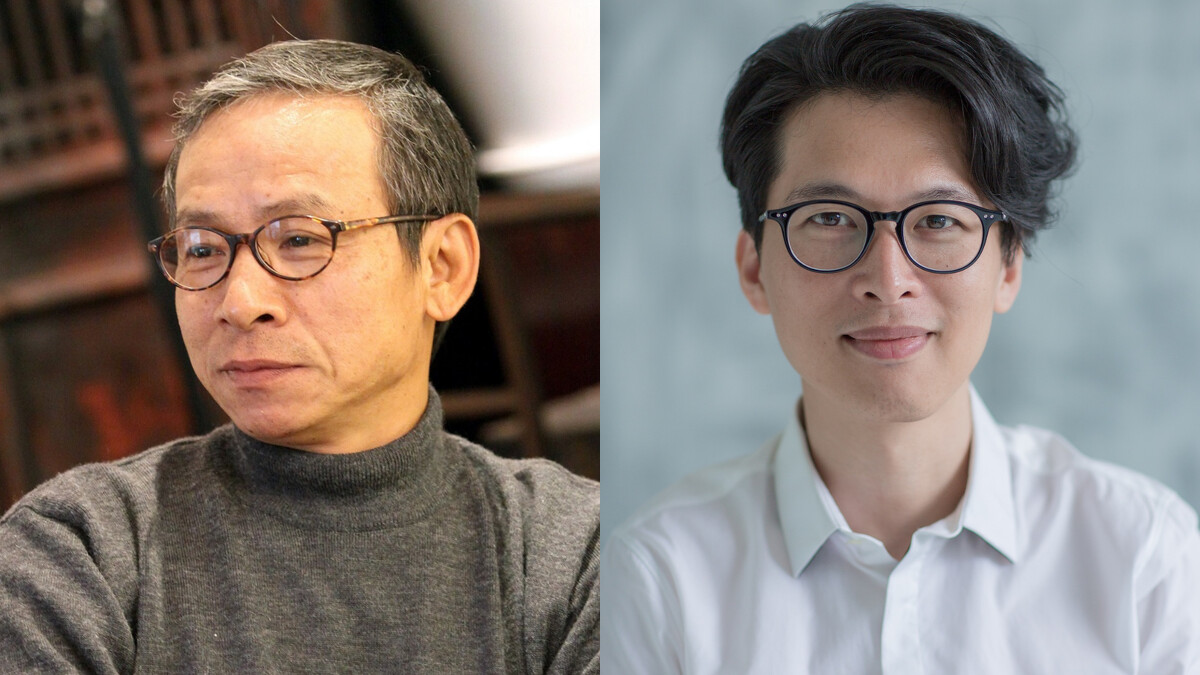 綠光創藝董事長、《清明時節》舞台劇導演吳念真（左）世界閱讀日前夕將與作家陳德政（右）於誠品信義店開講。