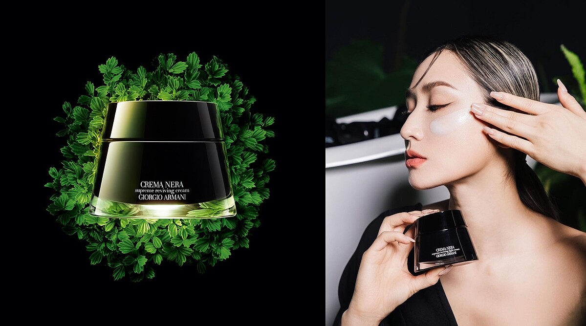 亞曼尼【黑曜岩新生奇蹟乳霜-經典版】30ML｜NTD$9,500 50ML｜NTD$15,800。 圖片來源：https://www.instagram.com/p/CViLHB_pTGn/