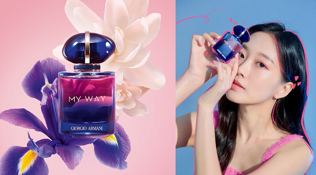 亞曼尼【MY WAY香精 無畏版】50ML｜ NTD$4,550。 圖片來源：https://www.instagram.com/p/CqIJkVfPKpu/