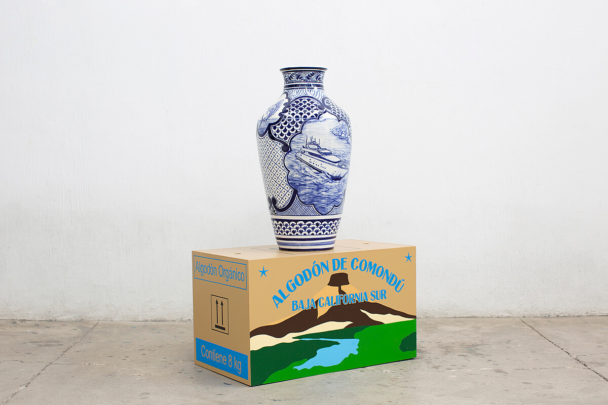 【VETA by Fer Franc&eacute;s】Eduardo Sarabia, &ldquo;Algod&oacute;n de Comond&uacute;&rdquo;. Image courtesy of VETA by Fer Franc&eacute;s.