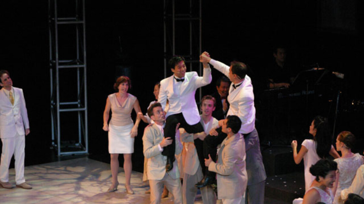 《囍宴》音樂劇是美國音樂劇史上少數以華人題材+百老匯國際團隊創作的作品。