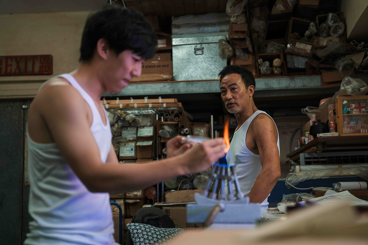 任達華與周漢寧師徒情也令人動容