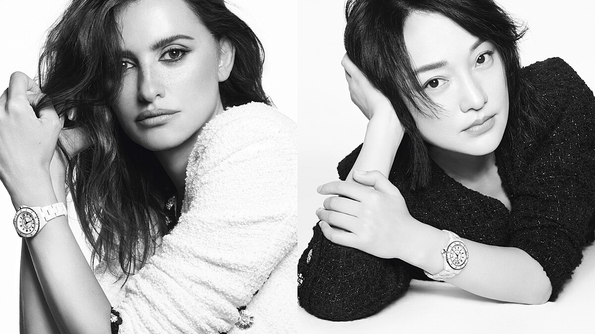 周迅、潘妮洛普克魯茲Chanel J12繆斯宣言：遲到多久算恰到好處？