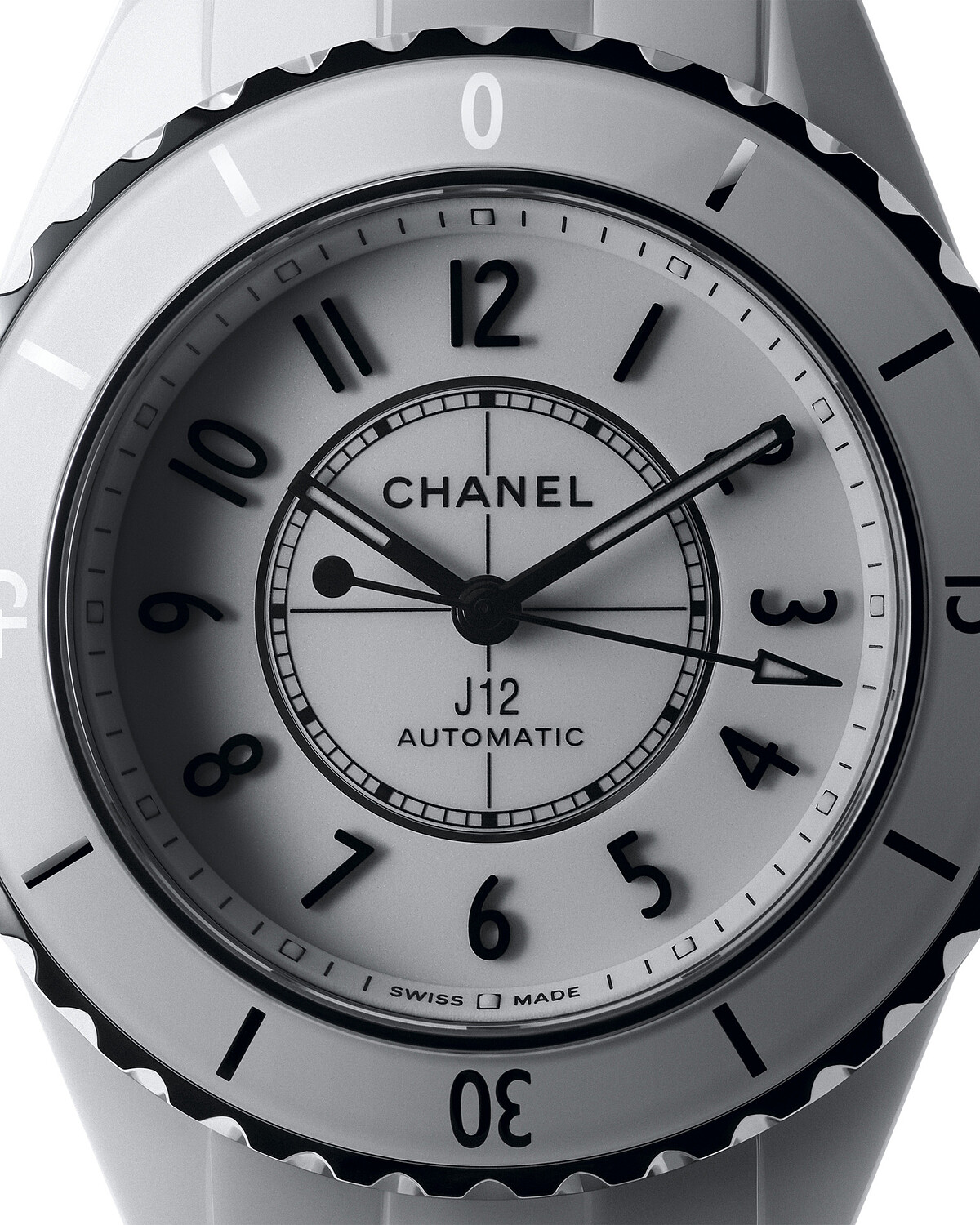 CHANEL J12 33毫米腕錶白色陶瓷款