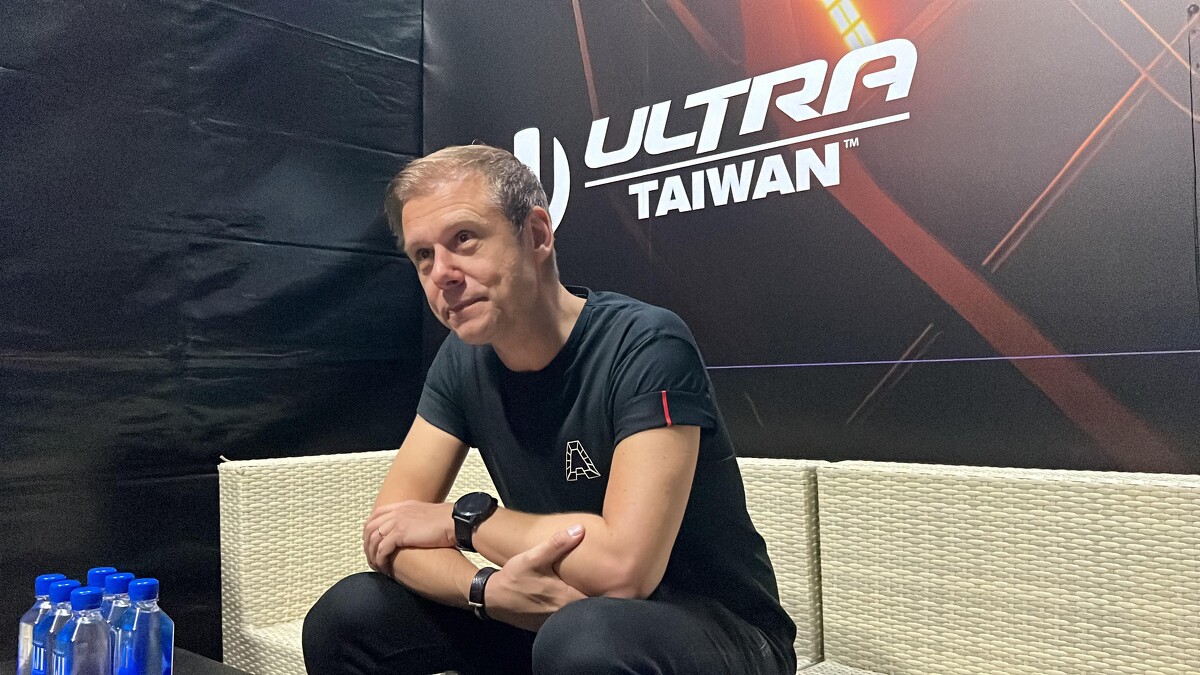 Armin van Buuren接受台灣媒體專訪