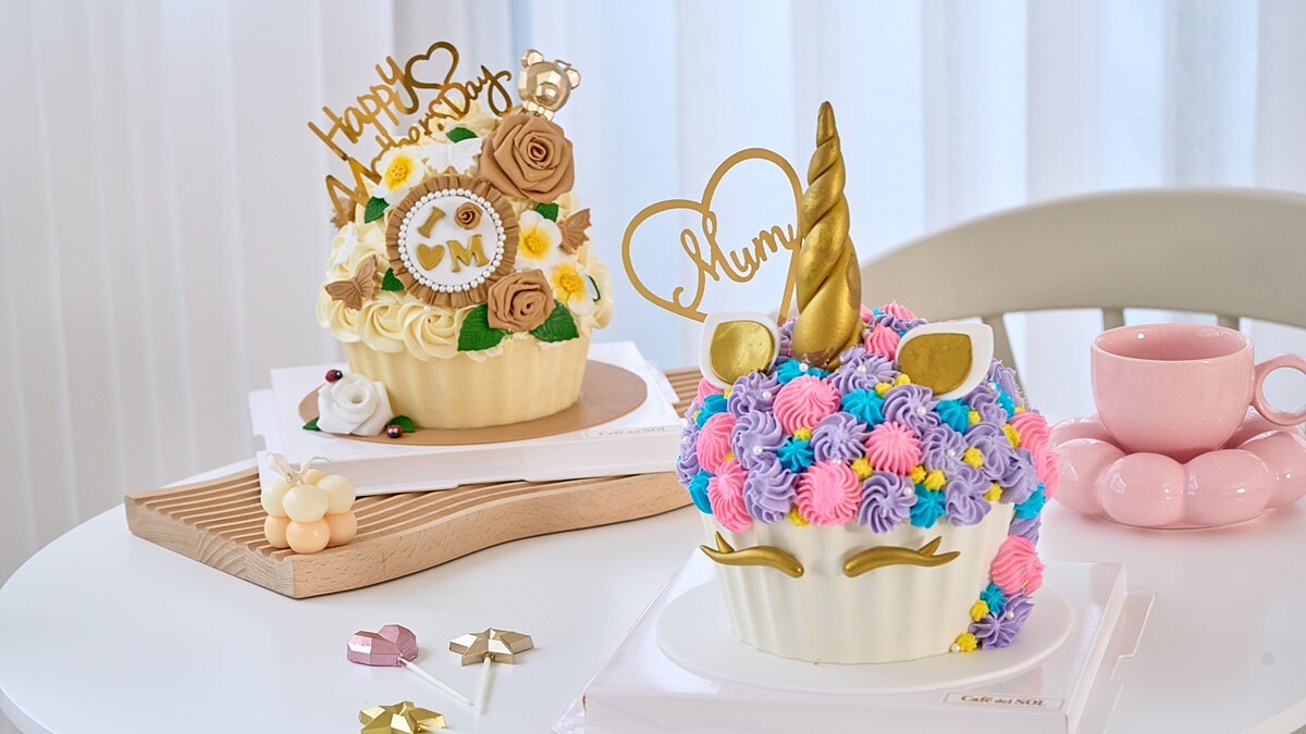 Café del SOL超夢幻「母親節蛋糕」絕美登場！用最美蛋糕擄獲媽媽芳心