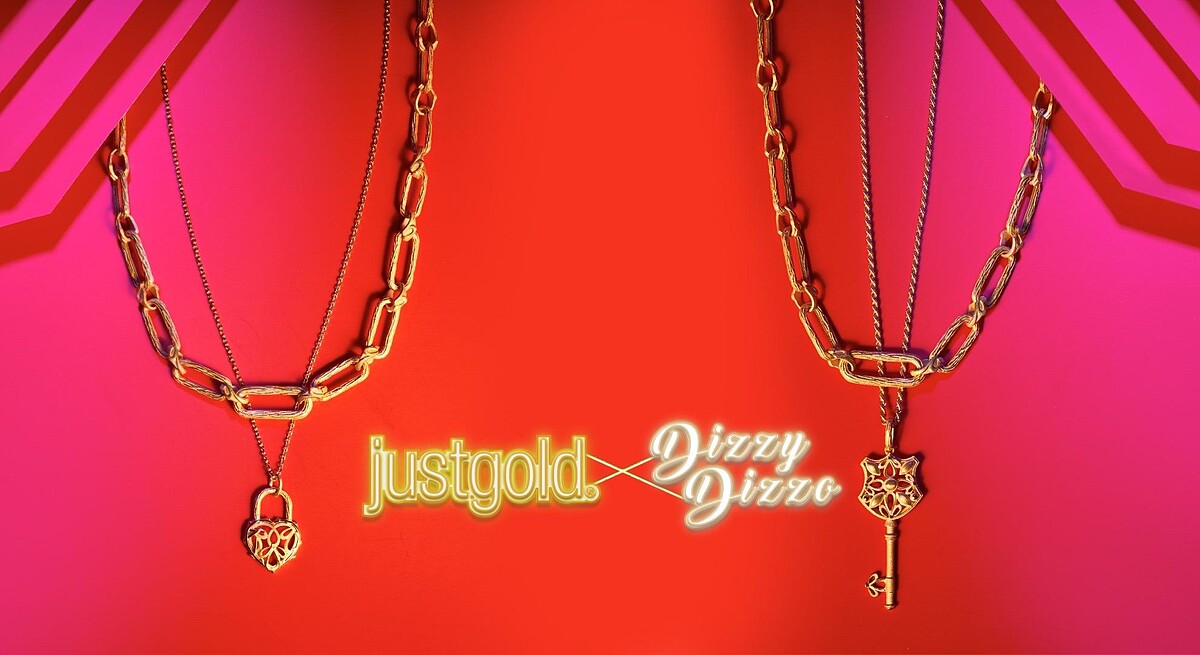 Just Gold鎮金店與品牌代言人蔡詩芸Dizzy推出全新聯名款式