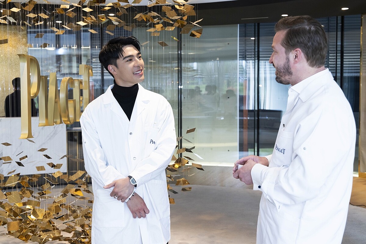 伯爵形象大使陳昊森參觀PIAGET瑞士總部，《美麗佳人》獨家照片